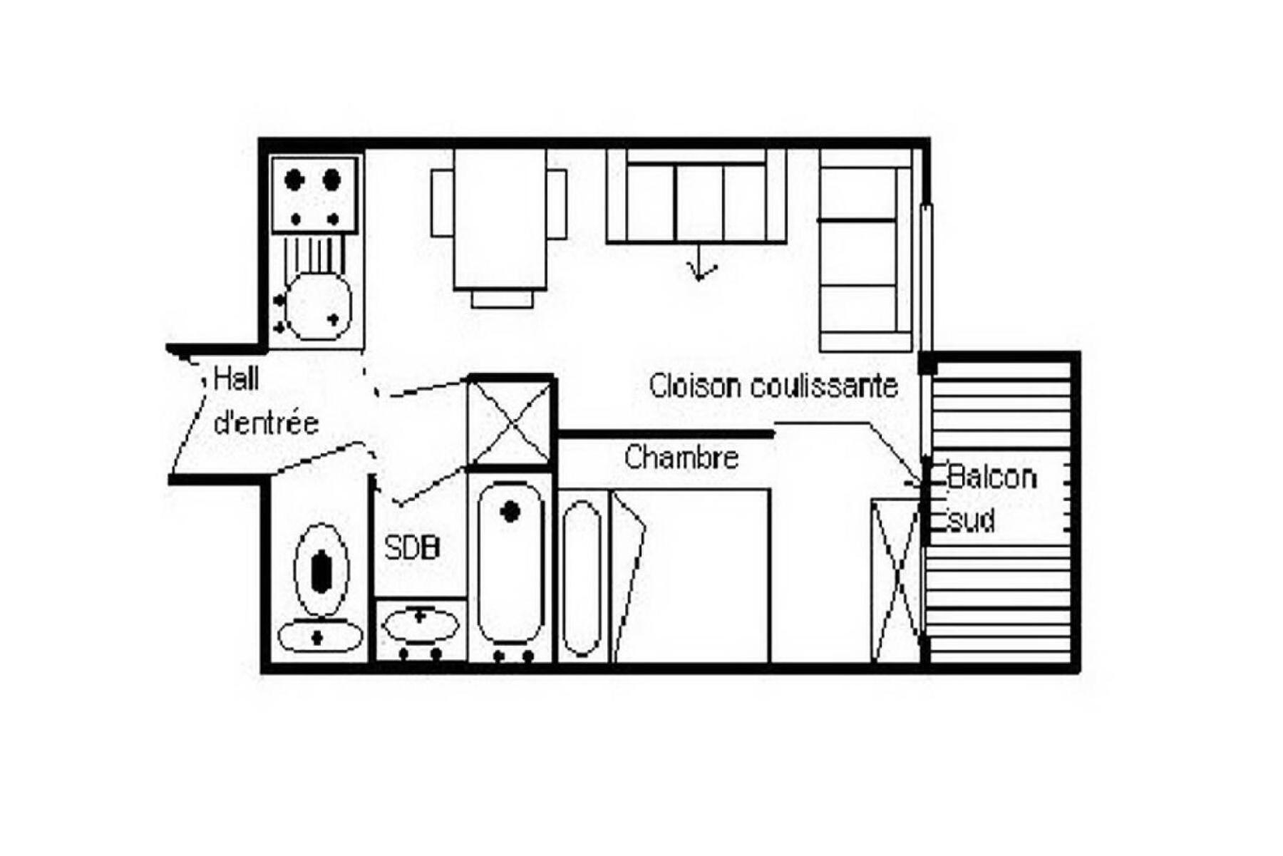 Residence Boedette D - Appartement Renove - Depart Et Retour Skis Aux Pieds - Balcon Mae-1214 Saint-Martin-de-Belleville Buitenkant foto